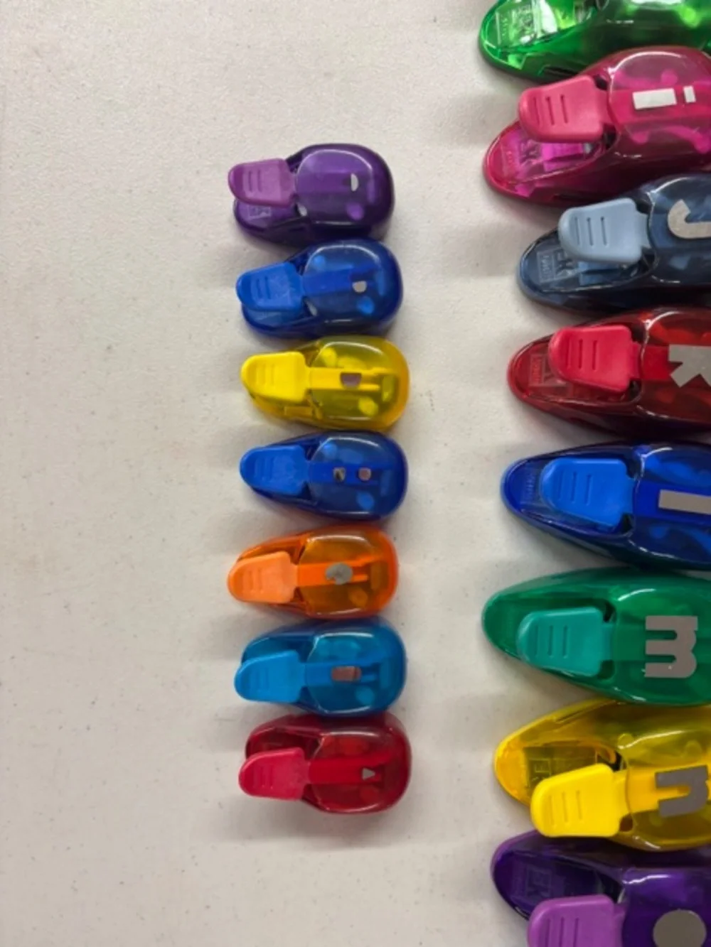 Letter Paper Punches- Complete alphabet +- Upper and Lower Case- NEW